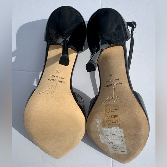 Stunning Giuseppe Zanotti Black Patent Heels - Picture 3 of 7